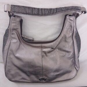 DX TOUCH-LARGE SHOULDER BAG-SWAROVSKI HOLDERS